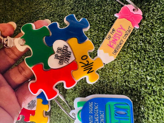 Bag Tags - Acrylic (NFC)