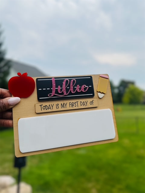 First Day of School Sign Small